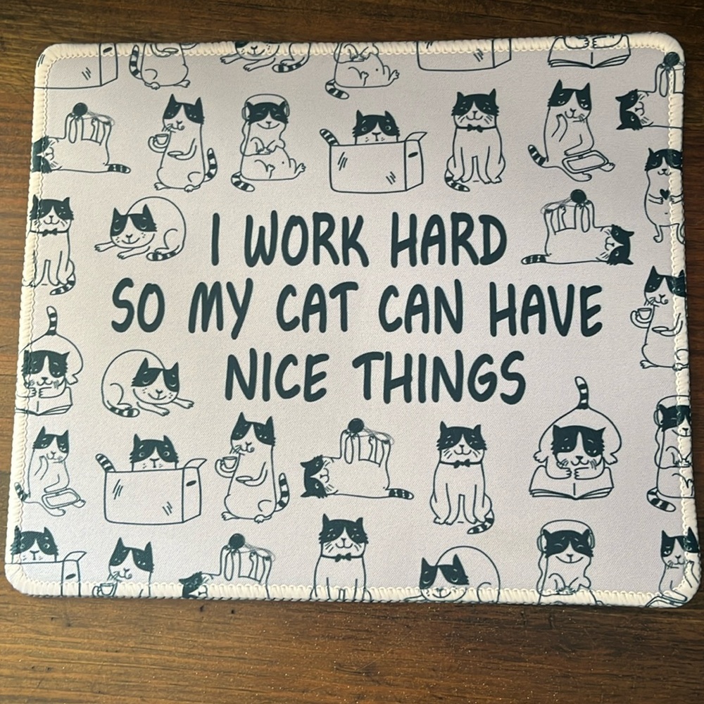 Brand new mouse pad